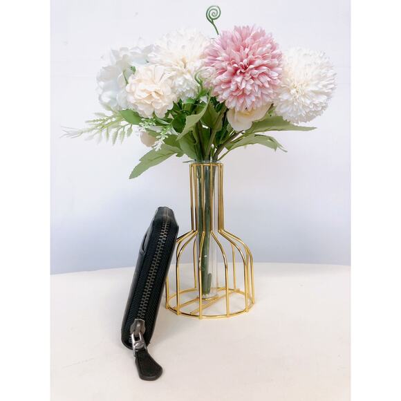 Coach CE551 Accordion Wallet In Signature Leather IN Black - Picture 3 of 5